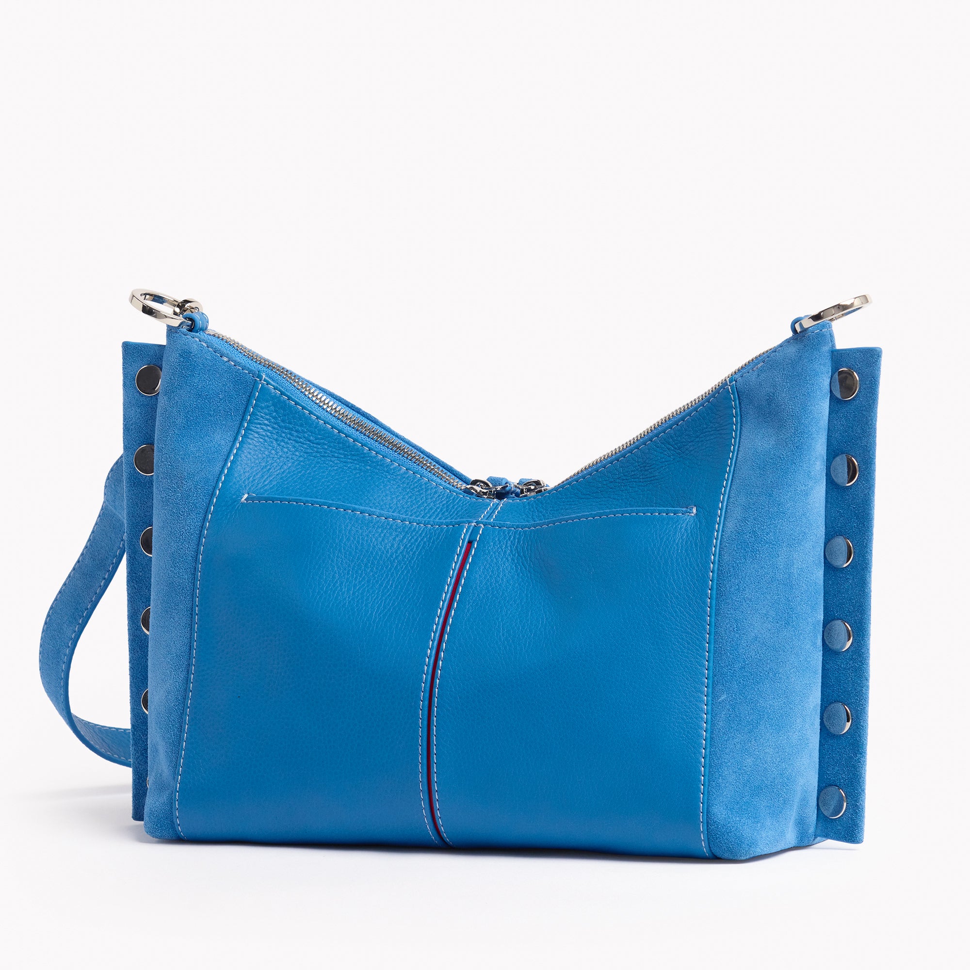 Mr. G Med Hydrangea Suede / Silver - Hammitt