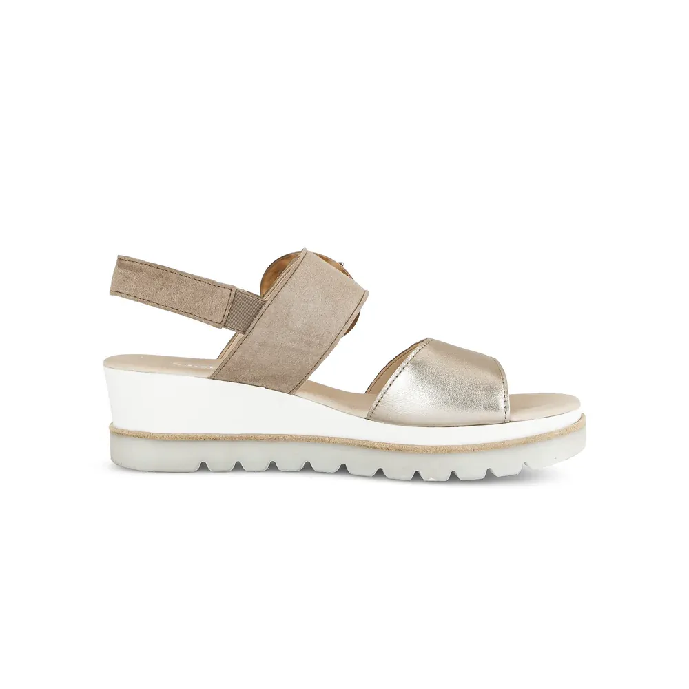 64.645.62 SANDAL Puder/ Rabbit - Gabor